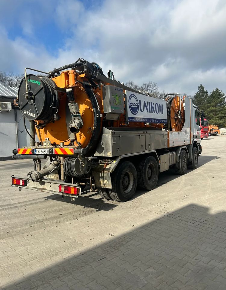 Mercedes-Benz ACTROS 3243 KAISER AQUASTER WUKO - Truk vakum: gambar 4 Mercedes-Benz ACTROS 3243 KAISER AQUASTER WUKO - Truk vakum: gambar 4