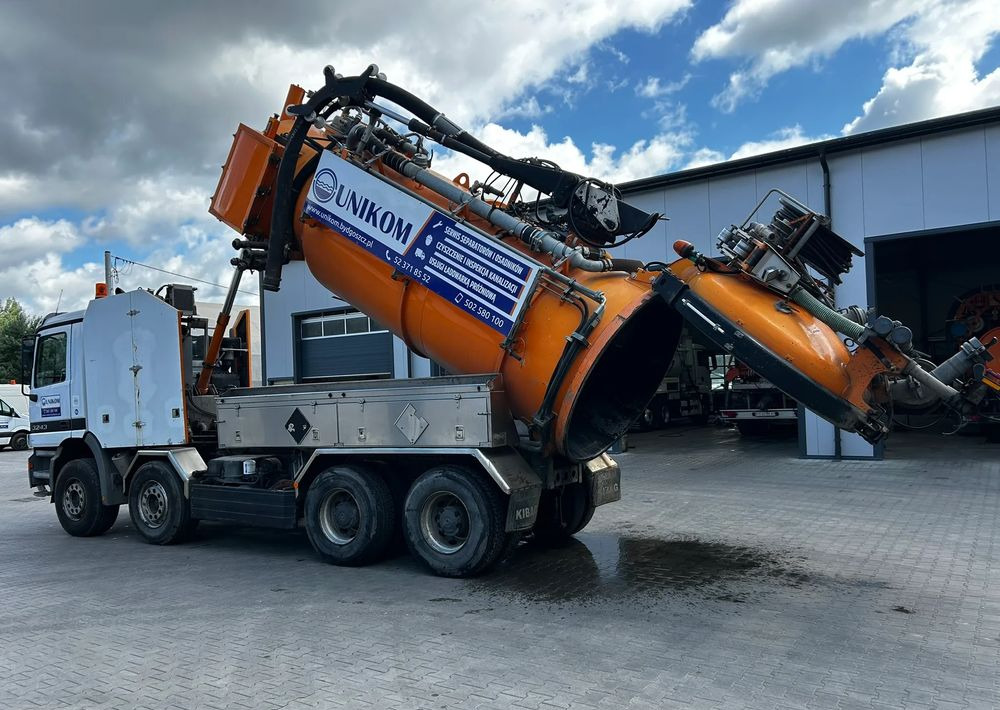 Mercedes-Benz ACTROS 3243 KAISER AQUASTER WUKO - Truk vakum: gambar 2 Mercedes-Benz ACTROS 3243 KAISER AQUASTER WUKO - Truk vakum: gambar 2