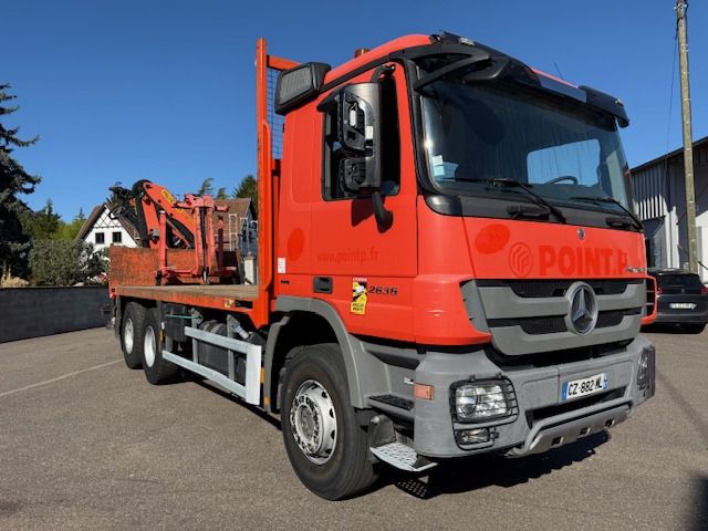 MERCEDES ACTROS 2636 - Truk flatbed, Truk derek: gambar 1 MERCEDES ACTROS 2636 - Truk flatbed, Truk derek: gambar 1