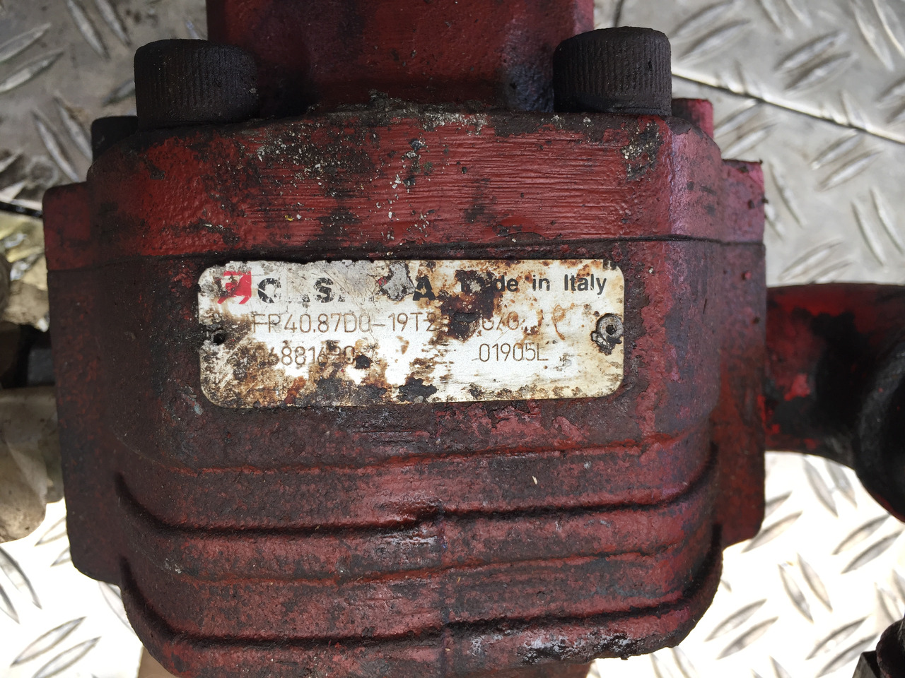 Gebrauchte Hydraulikpumpe, MAN, Artikel-Nr. : FR40.87D0- 19T2, 06881630, 01905L - Pompa hidrolik untuk Truk: gambar 4 Gebrauchte Hydraulikpumpe, MAN, Artikel-Nr. : FR40.87D0- 19T2, 06881630, 01905L - Pompa hidrolik untuk Truk: gambar 4