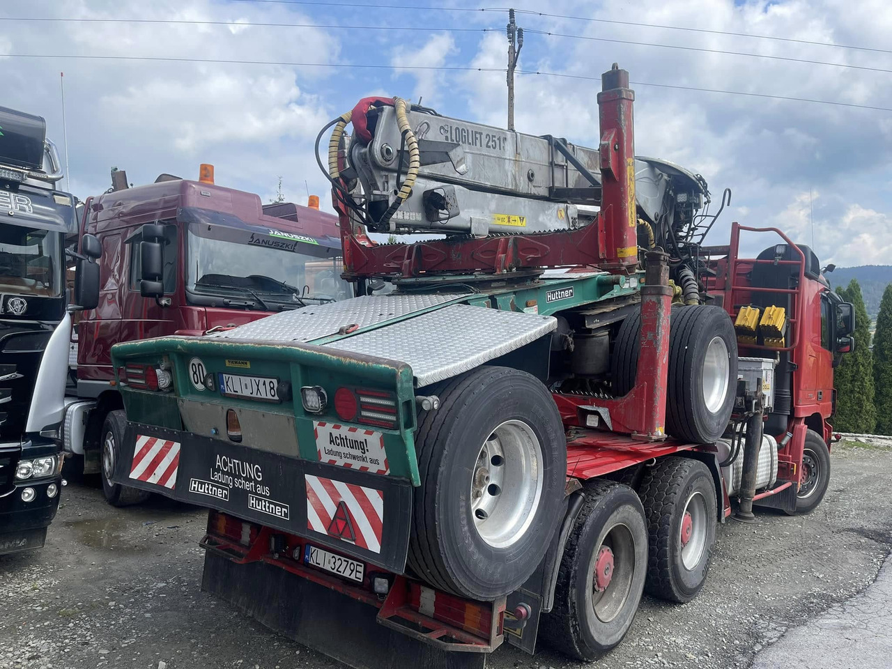 HUTTNER - Truk logging, Truk derek: gambar 1 HUTTNER - Truk logging, Truk derek: gambar 1