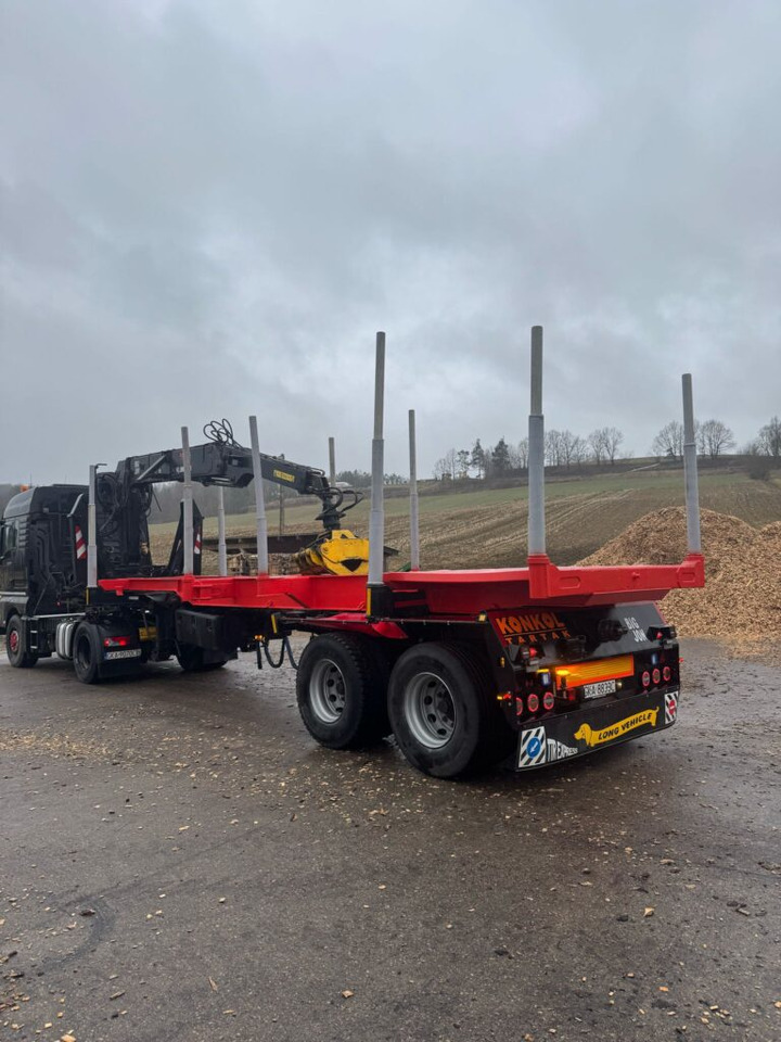 NACZEPA Z DŹWIGIEM DO DREWNA - Peralatan lainnya: gambar 1 NACZEPA Z DŹWIGIEM DO DREWNA - Peralatan lainnya: gambar 1