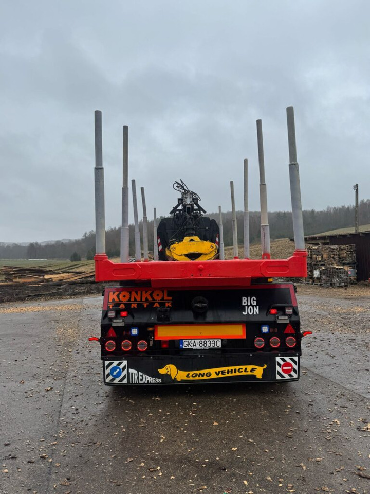 NACZEPA Z DŹWIGIEM DO DREWNA - Peralatan lainnya: gambar 2 NACZEPA Z DŹWIGIEM DO DREWNA - Peralatan lainnya: gambar 2