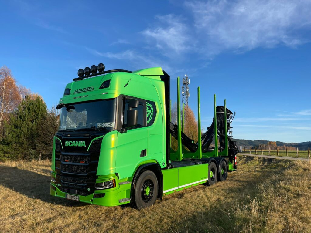 SCANIA 650 „BANDZIOR” - Truk logging, Truk derek: gambar 2 SCANIA 650 „BANDZIOR” - Truk logging, Truk derek: gambar 2