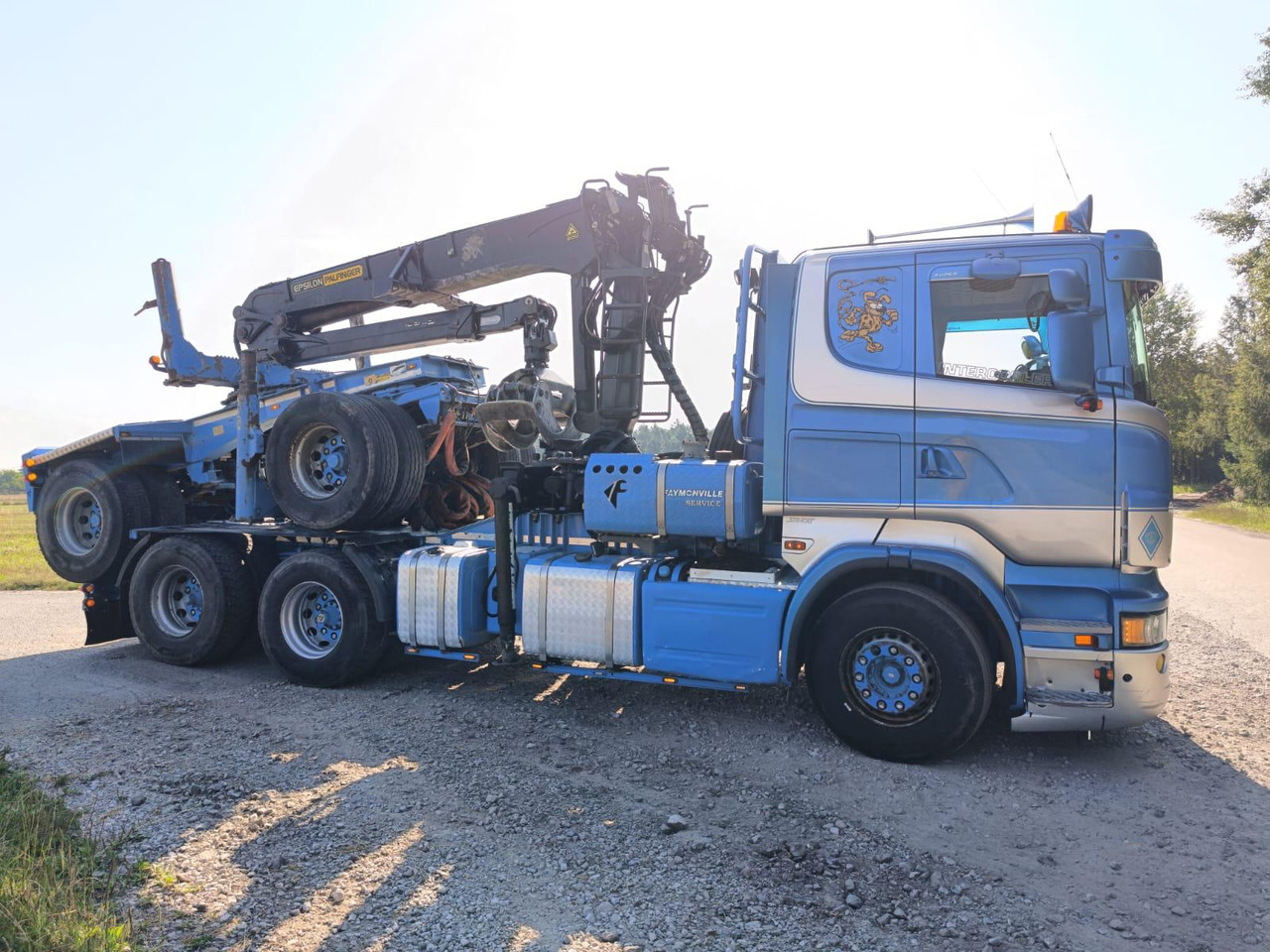 SCANIA R620 V8 - Truk logging, Truk derek: gambar 5 SCANIA R620 V8 - Truk logging, Truk derek: gambar 5