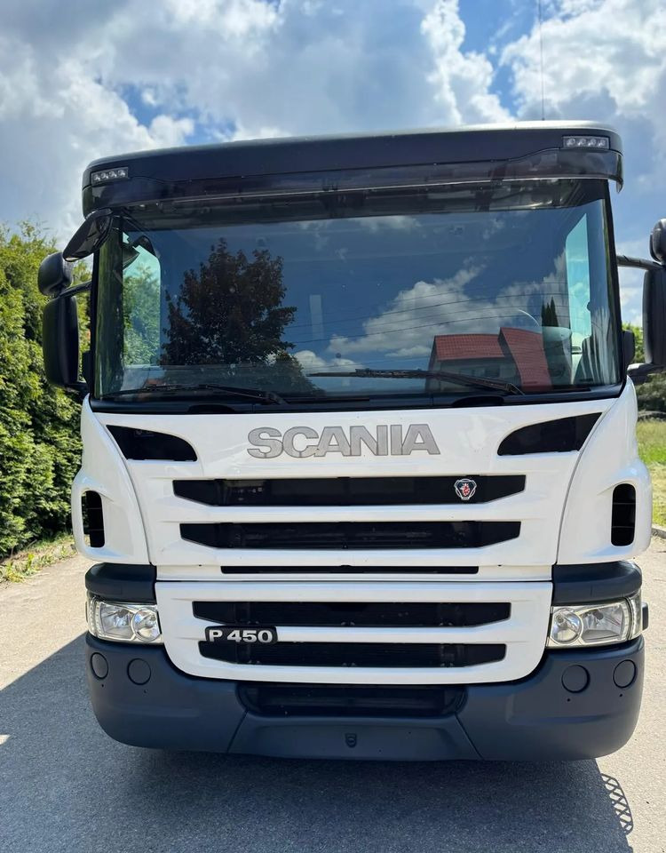 Scania Scania P 450 / CHŁODNIA + WINDA / 23 PALETY / EURO6 / OŚ SKRĘTNA / CARRIER/ ASO - Truk berpendingin: gambar 5 Scania Scania P 450 / CHŁODNIA + WINDA / 23 PALETY / EURO6 / OŚ SKRĘTNA / CARRIER/ ASO - Truk berpendingin: gambar 5