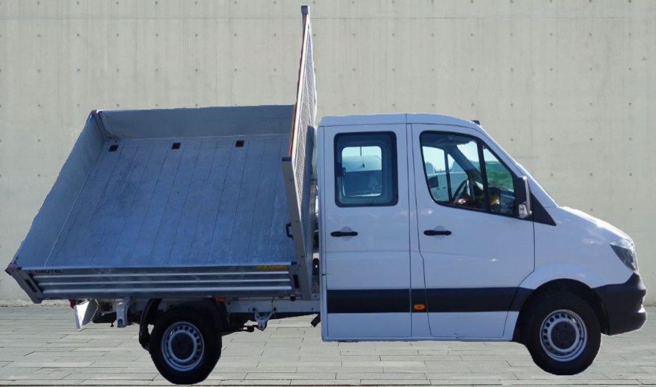 Mercedes-Benz Sprinter III Kasten RWD (907)(02.2018->) 314 CDI L2 Dreiseitenkipper AHK Klima - Van flatbed: gambar 4 Mercedes-Benz Sprinter III Kasten RWD (907)(02.2018->) 314 CDI L2 Dreiseitenkipper AHK Klima - Van flatbed: gambar 4