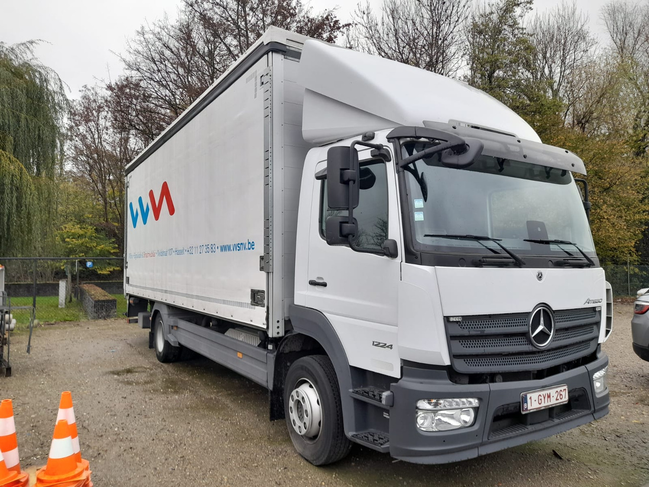 MERCEDES-BENZ Atego - Truk dengan terpal samping: gambar 3 MERCEDES-BENZ Atego - Truk dengan terpal samping: gambar 3