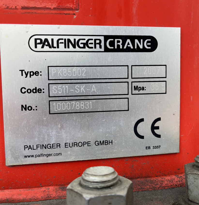 Scania with Palfinger PK 850002 R480 - Tractor head: gambar 5 Scania with Palfinger PK 850002 R480 - Tractor head: gambar 5