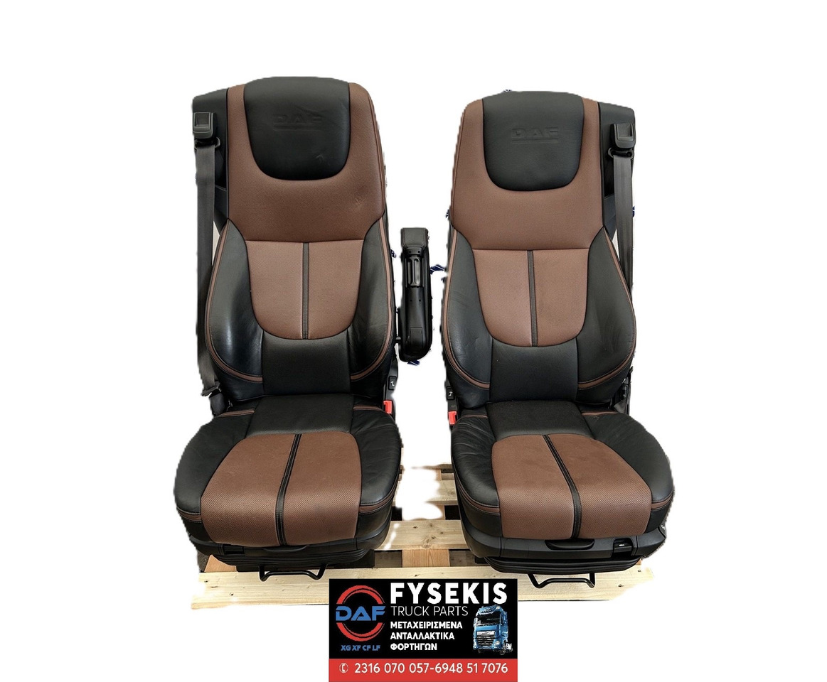 DAF DRIVER PASSENGER SEAT SET XF EXCLUSIVE Ε6 - Tempat duduk untuk Truk: gambar 1 DAF DRIVER PASSENGER SEAT SET XF EXCLUSIVE Ε6 - Tempat duduk untuk Truk: gambar 1