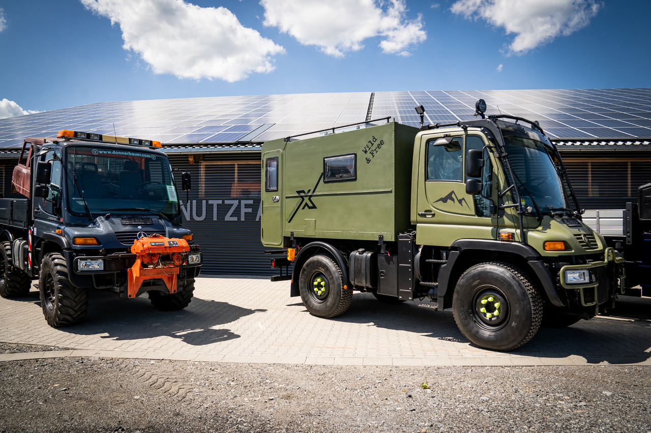 Unimog Unimog U300 Camper, Wohnmobil, Aufbau ist Wechselbar - Camper: gambar 2 Unimog Unimog U300 Camper, Wohnmobil, Aufbau ist Wechselbar - Camper: gambar 2