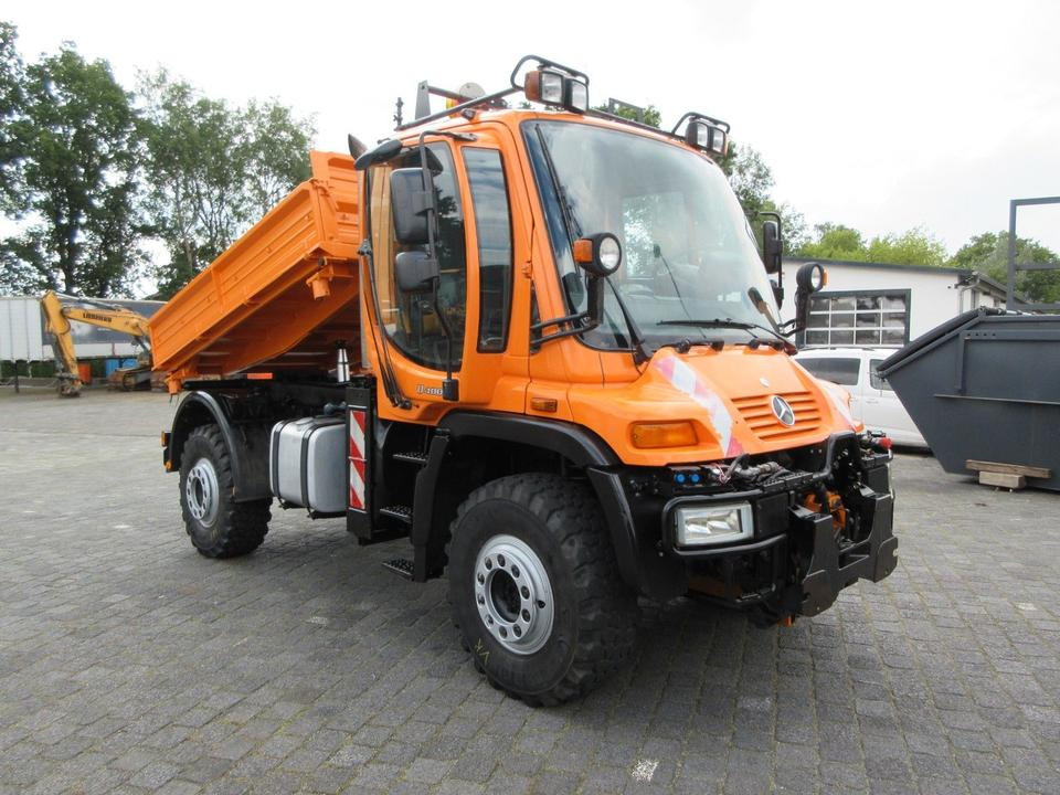 Unimog U 400, DSK., Langer Radstand, Klima - Truk jungkit: gambar 4 Unimog U 400, DSK., Langer Radstand, Klima - Truk jungkit: gambar 4