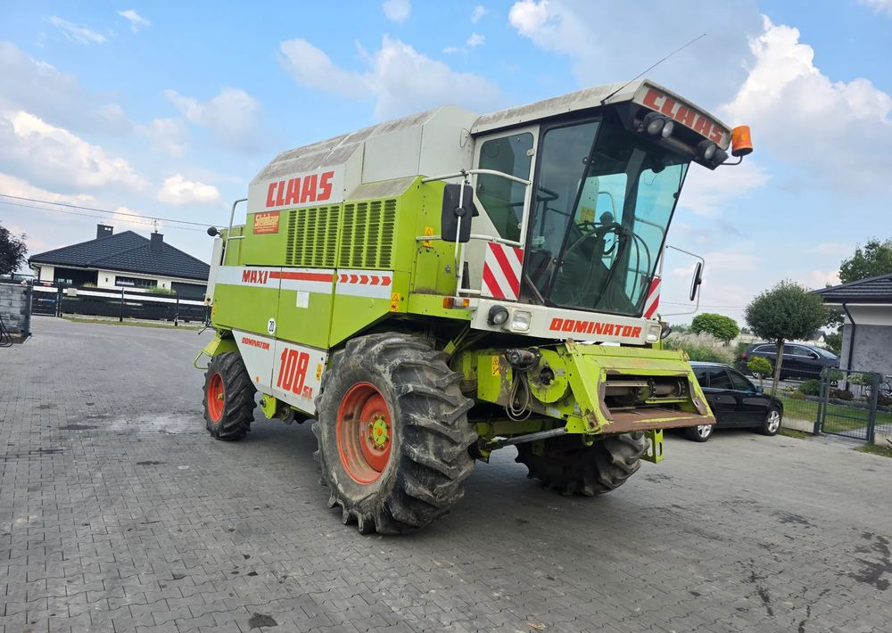 Claas Dominator 108sl - Pemanen gabungan: gambar 1 Claas Dominator 108sl - Pemanen gabungan: gambar 1