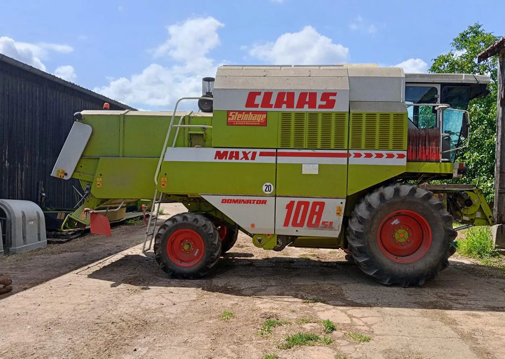 Claas Dominator 108sl - Pemanen gabungan: gambar 5 Claas Dominator 108sl - Pemanen gabungan: gambar 5