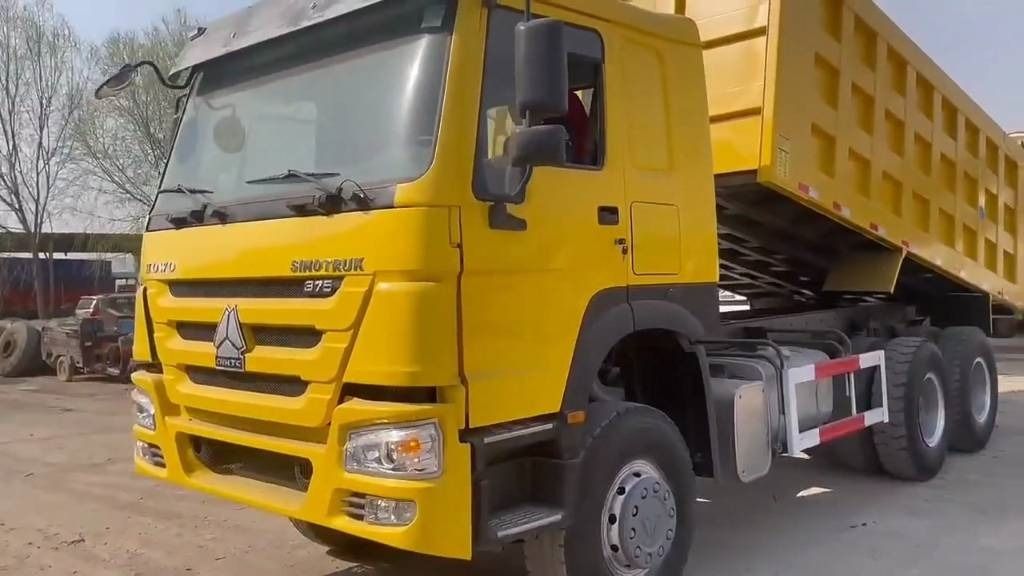 Truk jungkit Howo 375 6x4: gambar 7