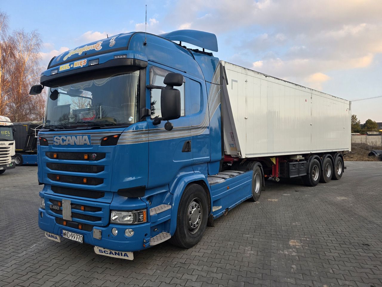 SCANIA R 450 + naczepa Kempf 55 m/3 Topp !! R 450 - Tractor head: gambar 2 SCANIA R 450 + naczepa Kempf 55 m/3 Topp !! R 450 - Tractor head: gambar 2