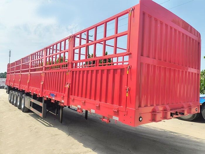 5 Axle Fence Semi Trailer - Semi-trailer flatbed: gambar 3 5 Axle Fence Semi Trailer - Semi-trailer flatbed: gambar 3
