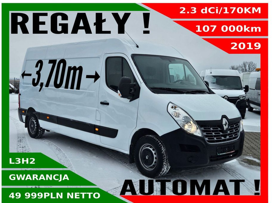 Renault Master L3H2 *49999zł NETTO* 2.3dCi/170KM - Van panel: gambar 1 Renault Master L3H2 *49999zł NETTO* 2.3dCi/170KM - Van panel: gambar 1