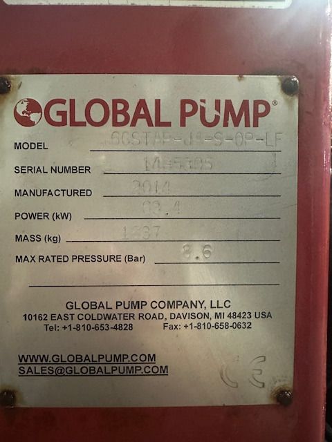 Global Pump 6GDTAP140PLF - Pompa air: gambar 4 Global Pump 6GDTAP140PLF - Pompa air: gambar 4
