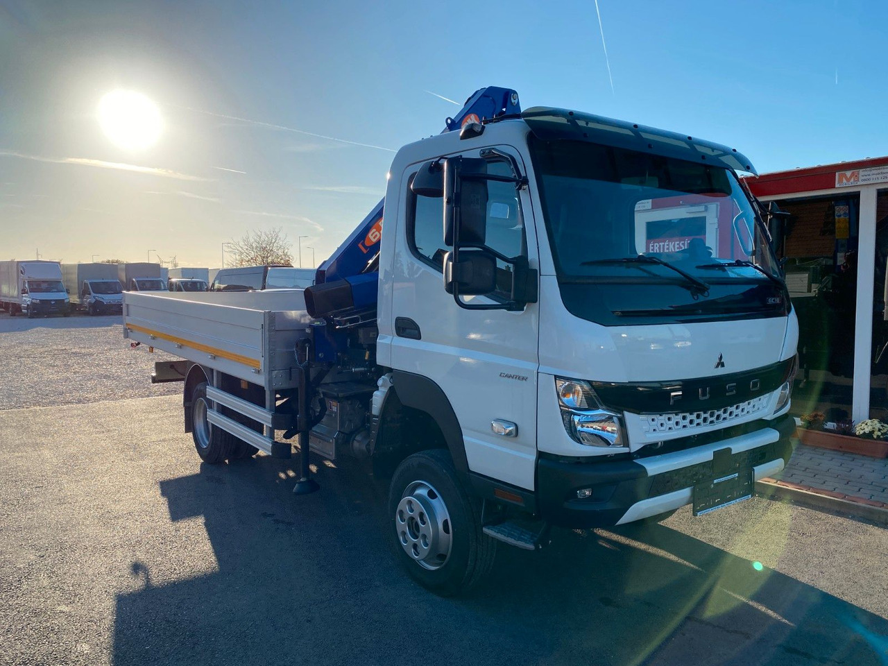 Leasing  Mitsubishi FUSO CANTER 6C18 4WD PRITSCHE+PM 6522P KRAN Mitsubishi FUSO CANTER 6C18 4WD PRITSCHE+PM 6522P KRAN: gambar 20