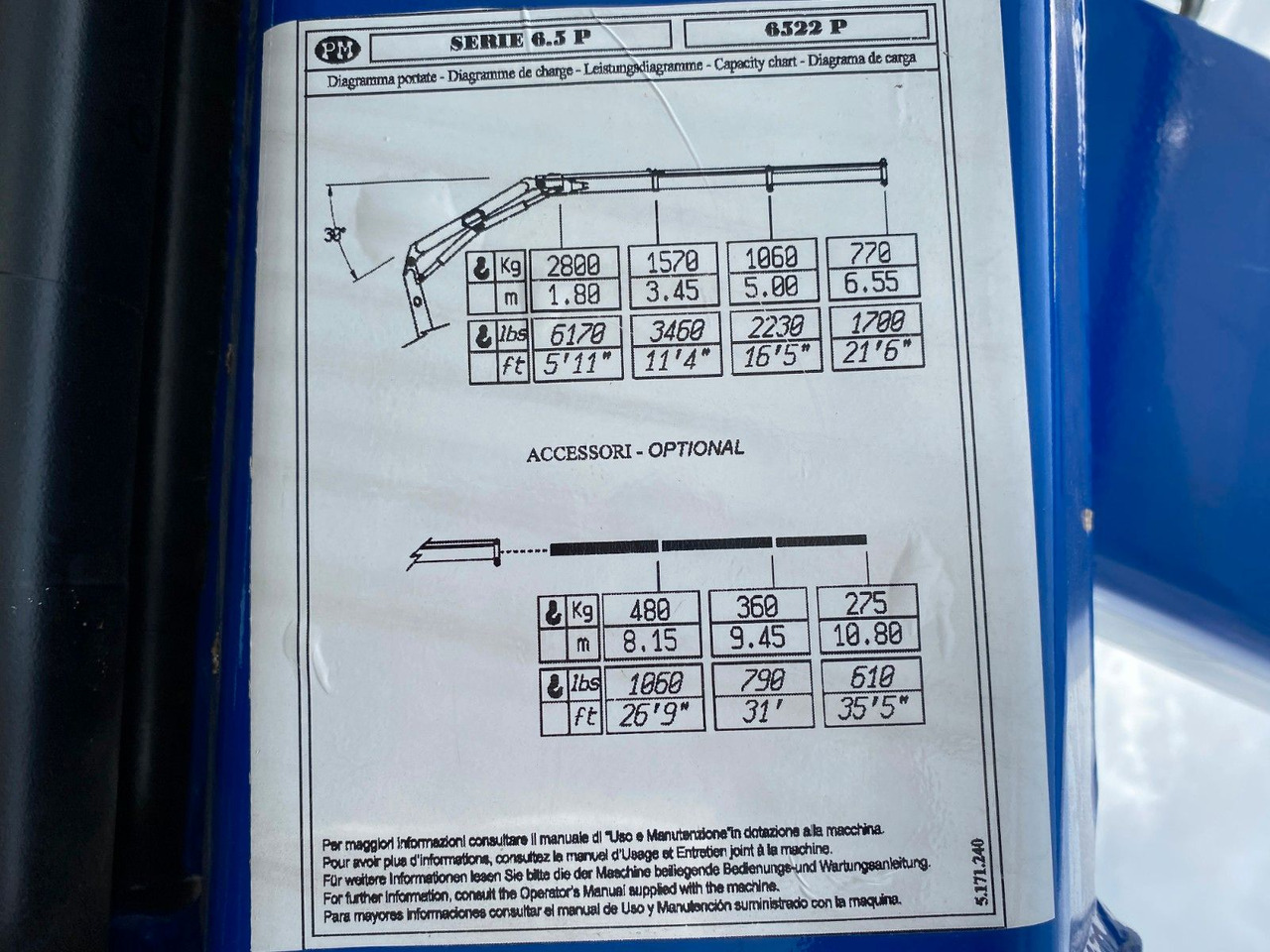 Leasing  Mitsubishi FUSO CANTER 6C18 4WD PRITSCHE+PM 6522P KRAN Mitsubishi FUSO CANTER 6C18 4WD PRITSCHE+PM 6522P KRAN: gambar 21