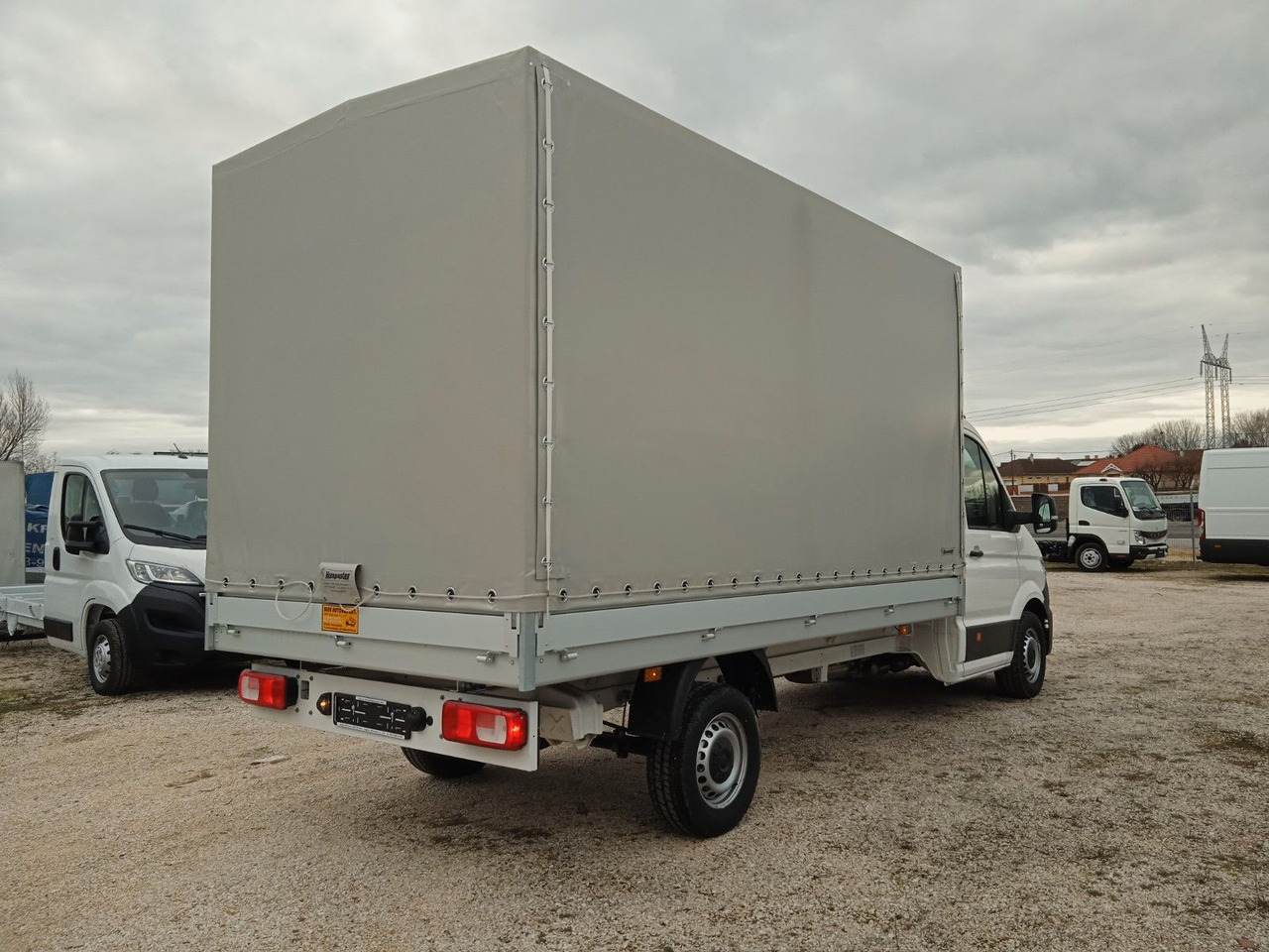 Volkswagen Crafter L4 Pritsche und Plane 140Ps SOFORT - Van dengan terpal samping: gambar 4 Volkswagen Crafter L4 Pritsche und Plane 140Ps SOFORT - Van dengan terpal samping: gambar 4