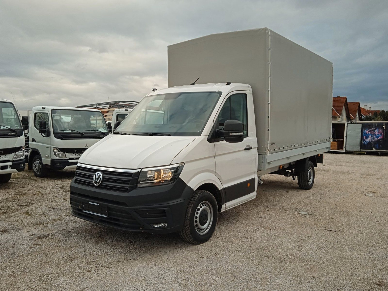 Volkswagen Crafter L4 Pritsche und Plane 140Ps SOFORT - Van dengan terpal samping: gambar 1 Volkswagen Crafter L4 Pritsche und Plane 140Ps SOFORT - Van dengan terpal samping: gambar 1