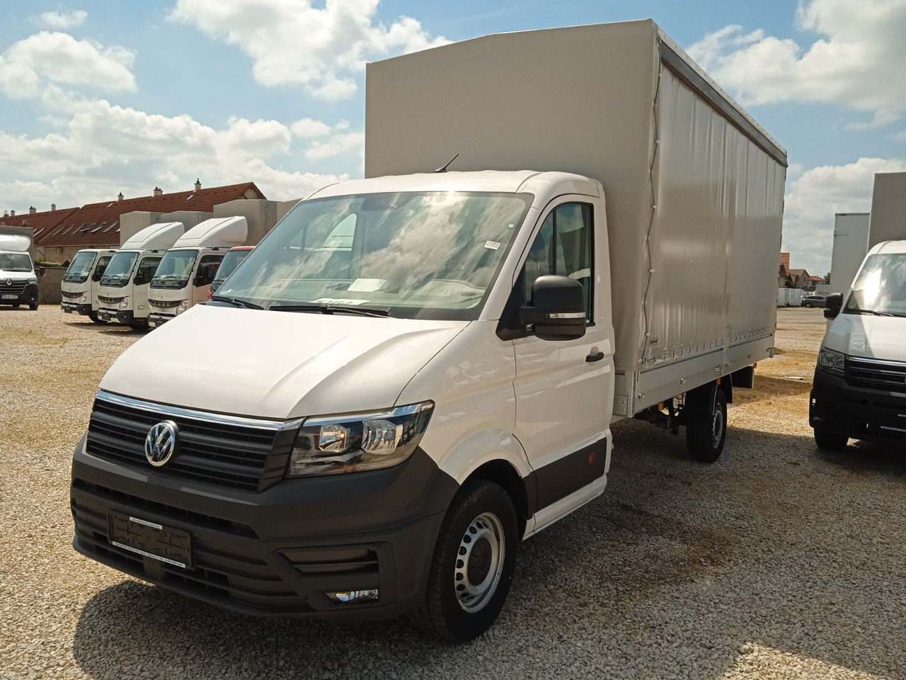 Volkswagen Crafter L4 Pritsche und Plane 5m SOFORT - Van dengan terpal samping: gambar 1 Volkswagen Crafter L4 Pritsche und Plane 5m SOFORT - Van dengan terpal samping: gambar 1