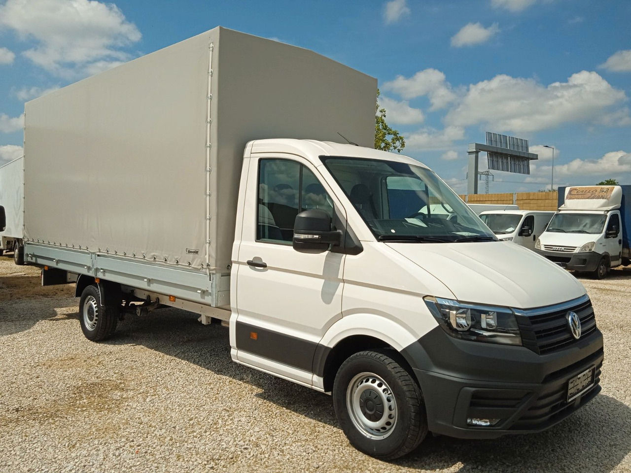 Volkswagen Crafter L4 Pritsche und Plane 5m SOFORT - Van dengan terpal samping: gambar 2 Volkswagen Crafter L4 Pritsche und Plane 5m SOFORT - Van dengan terpal samping: gambar 2