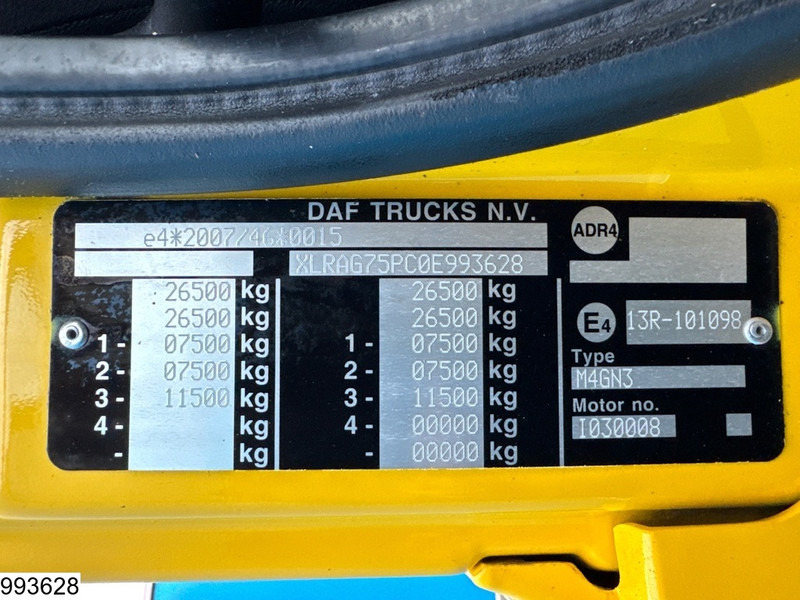 DAF 75 CF 250 EURO 5, Retarder, Geesink - Truk vakum: gambar 5 DAF 75 CF 250 EURO 5, Retarder, Geesink - Truk vakum: gambar 5