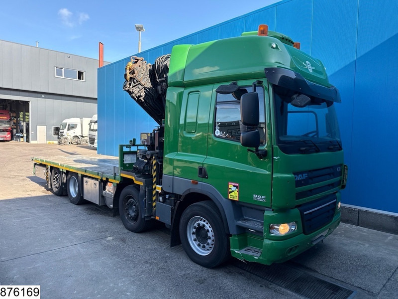 DAF CF 410 8x2, EURO 5, Palfinger, Steerling, Remote,Retarder - Truk flatbed, Truk derek: gambar 5 DAF CF 410 8x2, EURO 5, Palfinger, Steerling, Remote,Retarder - Truk flatbed, Truk derek: gambar 5