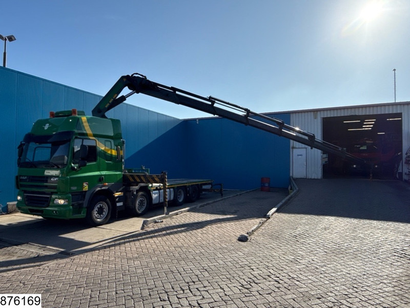 DAF CF 410 8x2, EURO 5, Palfinger, Steerling, Remote,Retarder - Truk flatbed, Truk derek: gambar 3 DAF CF 410 8x2, EURO 5, Palfinger, Steerling, Remote,Retarder - Truk flatbed, Truk derek: gambar 3