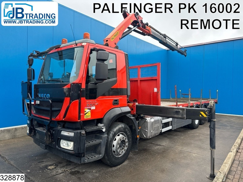 Iveco Stralis 360 6x2, Euro 6, Palfinger, Remote - Truk flatbed, Truk derek: gambar 1 Iveco Stralis 360 6x2, Euro 6, Palfinger, Remote - Truk flatbed, Truk derek: gambar 1