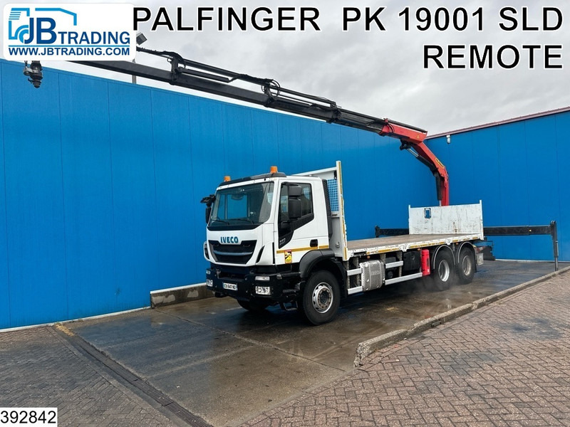 Iveco Stralis 360 6x4, EURO 6. Palfinger, Remote - Truk flatbed, Truk derek: gambar 1 Iveco Stralis 360 6x4, EURO 6. Palfinger, Remote - Truk flatbed, Truk derek: gambar 1