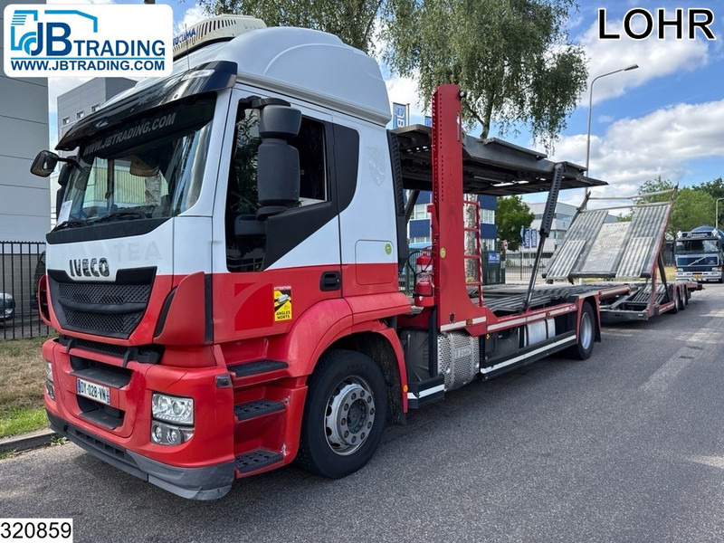 Iveco Stralis 420 EURO 6, Retarder, PTO, LOHR, Standairco - Truk pengangkut mobil: gambar 1 Iveco Stralis 420 EURO 6, Retarder, PTO, LOHR, Standairco - Truk pengangkut mobil: gambar 1
