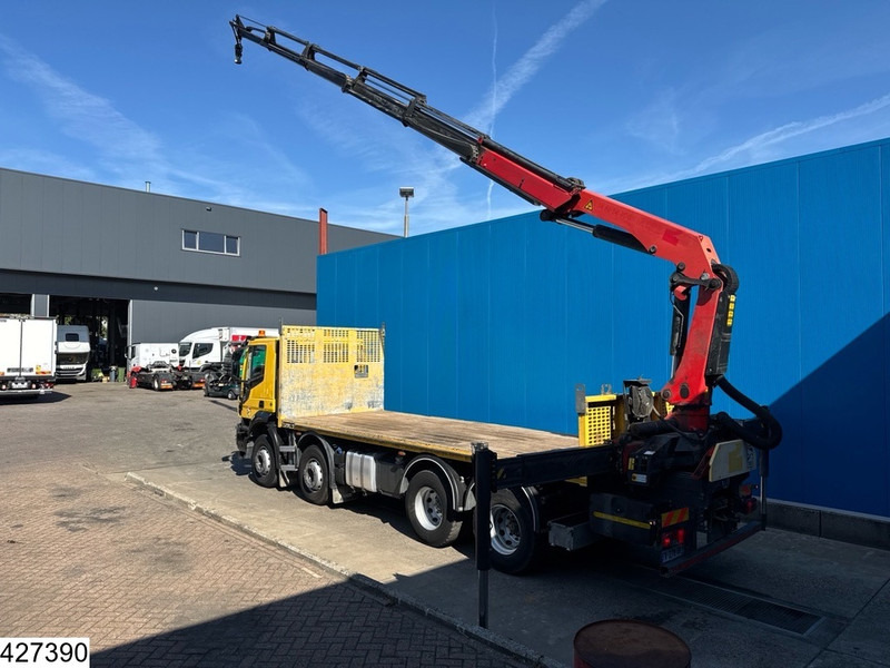 Iveco Stralis 480 8X4, EURO 6D, Retarder, Palfinger - Truk flatbed, Truk derek: gambar 4 Iveco Stralis 480 8X4, EURO 6D, Retarder, Palfinger - Truk flatbed, Truk derek: gambar 4