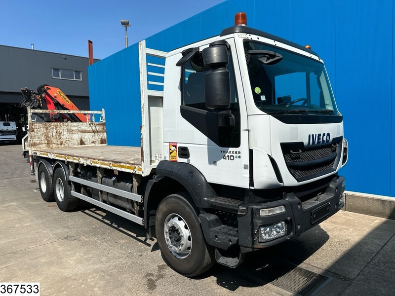 Iveco Trakker 410 6X4, EURO 6, Retarder, Palfinger - Truk flatbed, Truk derek: gambar 3 Iveco Trakker 410 6X4, EURO 6, Retarder, Palfinger - Truk flatbed, Truk derek: gambar 3