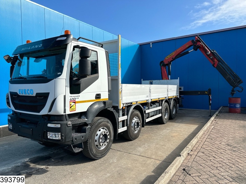 Iveco Trakker 410 8x4, EURO 6, Palfinger, Remote, Retarder - Truk flatbed, Truk derek: gambar 4 Iveco Trakker 410 8x4, EURO 6, Palfinger, Remote, Retarder - Truk flatbed, Truk derek: gambar 4