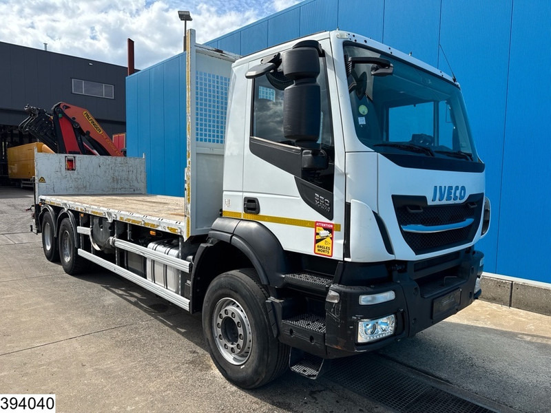 Iveco X-Way 360 6X4, EURO 6, Steel suspension, Palfinger - Truk flatbed, Truk derek: gambar 3 Iveco X-Way 360 6X4, EURO 6, Steel suspension, Palfinger - Truk flatbed, Truk derek: gambar 3
