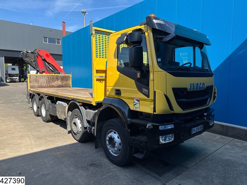 Iveco X-Way 480 8X4, EURO 6D, Retarder, Palfinger - Truk flatbed, Truk derek: gambar 3 Iveco X-Way 480 8X4, EURO 6D, Retarder, Palfinger - Truk flatbed, Truk derek: gambar 3