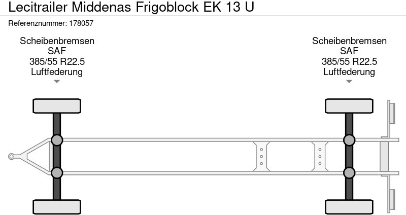 Trailer berpendingin Lecitrailer Middenas Frigoblock EK 13 U: gambar 12