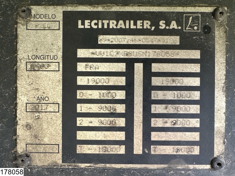 Lecitrailer Middenas Frigoblock EK 13 U - Trailer berpendingin: gambar 5 Lecitrailer Middenas Frigoblock EK 13 U - Trailer berpendingin: gambar 5