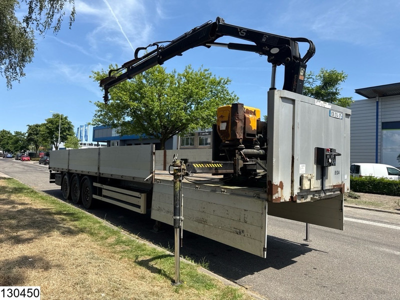 Lecitrailer open laadbak HIAB, Remote - Semi-trailer flatbed: gambar 4 Lecitrailer open laadbak HIAB, Remote - Semi-trailer flatbed: gambar 4