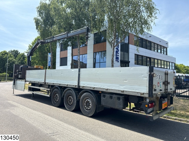Lecitrailer open laadbak HIAB, Remote - Semi-trailer flatbed: gambar 2 Lecitrailer open laadbak HIAB, Remote - Semi-trailer flatbed: gambar 2