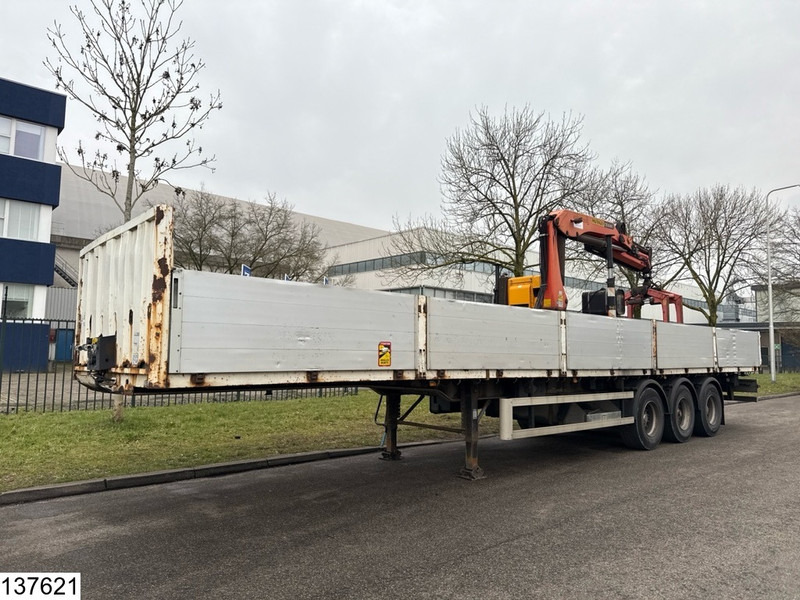 Lecitrailer open laadbak Palfinger PK15500, Remote - Semi-trailer flatbed: gambar 5 Lecitrailer open laadbak Palfinger PK15500, Remote - Semi-trailer flatbed: gambar 5