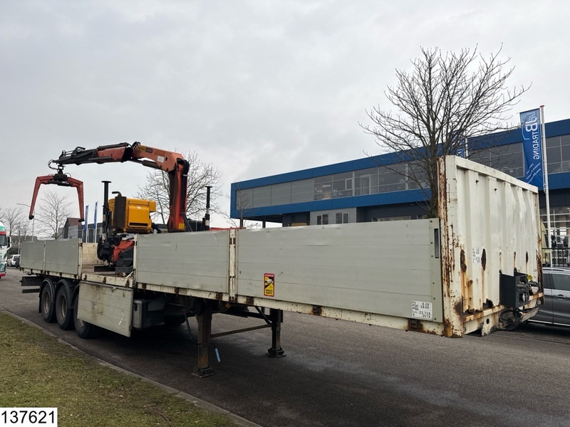Semi-trailer flatbed Lecitrailer open laadbak Palfinger PK15500, Remote: gambar 9 Semi-trailer flatbed Lecitrailer open laadbak Palfinger PK15500, Remote: gambar 9