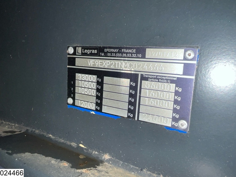 Legras Openlaadbak Wood transport, Steel suspension - Semi-trailer pengangkut kayu: gambar 3 Legras Openlaadbak Wood transport, Steel suspension - Semi-trailer pengangkut kayu: gambar 3