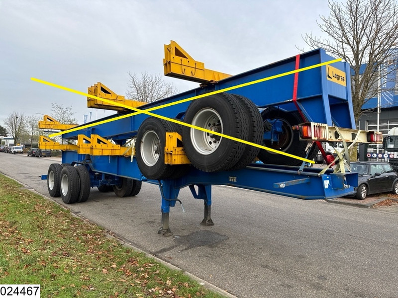 Legras Openlaadbak Wood transport, Steel suspension - Semi-trailer pengangkut kayu: gambar 4 Legras Openlaadbak Wood transport, Steel suspension - Semi-trailer pengangkut kayu: gambar 4