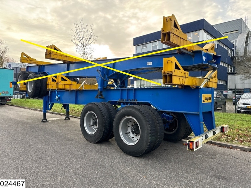 Legras Openlaadbak Wood transport, Steel suspension - Semi-trailer pengangkut kayu: gambar 5 Legras Openlaadbak Wood transport, Steel suspension - Semi-trailer pengangkut kayu: gambar 5