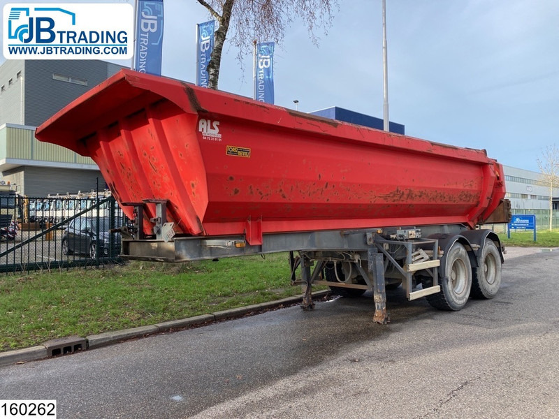 Louault kipper Steel chassis and steel loading platform - Semi-trailer jungkit: gambar 1 Louault kipper Steel chassis and steel loading platform - Semi-trailer jungkit: gambar 1